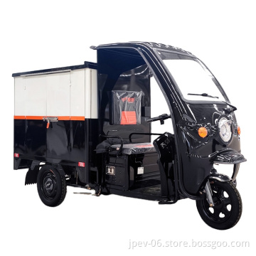 Jinpeng 3 ruote elettriche triciclo elettrico elettrico per carico con grande carico per exp